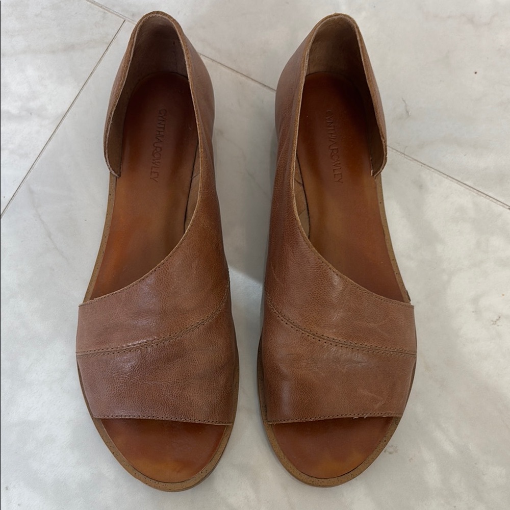 Brown Leather Women's Shoes